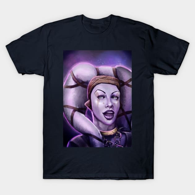 Alien Thief Girl T-Shirt by georgiagoddard